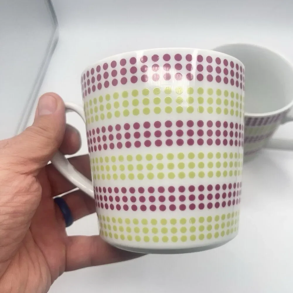 Crate & Barrel Mugs - Set Of 2
